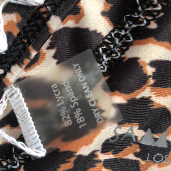 Same Swim Leopard Print The Catch Bikini Top - Picture 5 of 5